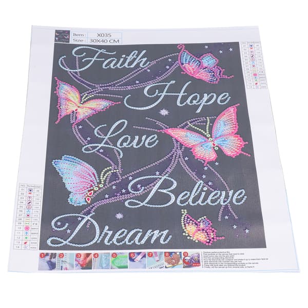 Diamond Painting Waterproof HD Printed Canvas Self-Adhesive Animal Pattern DIY Relaxing Home Decor