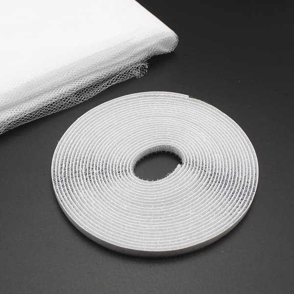 Window Mosquito Net, 4 Pcs Insect Stop for Windows, Mosquito Net for Windows Against Insects and Flies with 4 Rolls of Self-Adhesive Strips, 130 cm