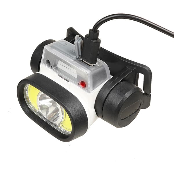 LED pandelampe, genopladelig pandelampe til løb, 5 lystilstande, Sup