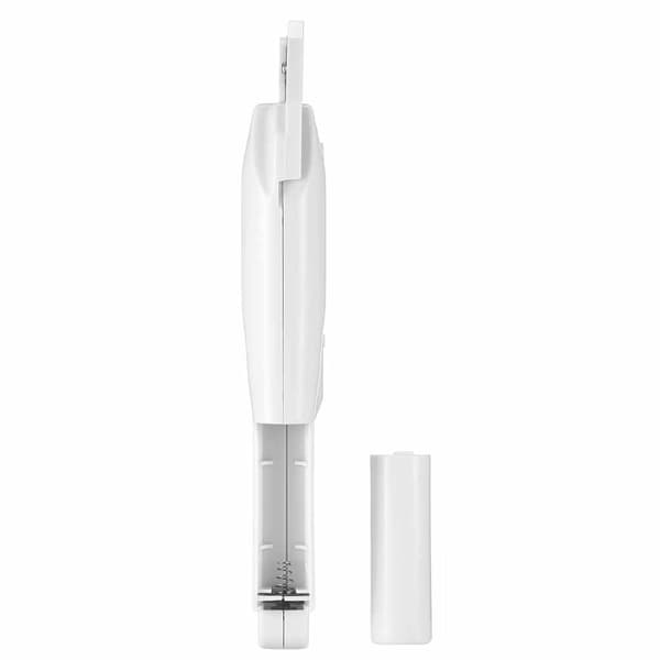 Battery-powered electric scissors, versatile for tailoring, sewing, paper, leather, fabric cutting, ergonomic design with maximum cutting width