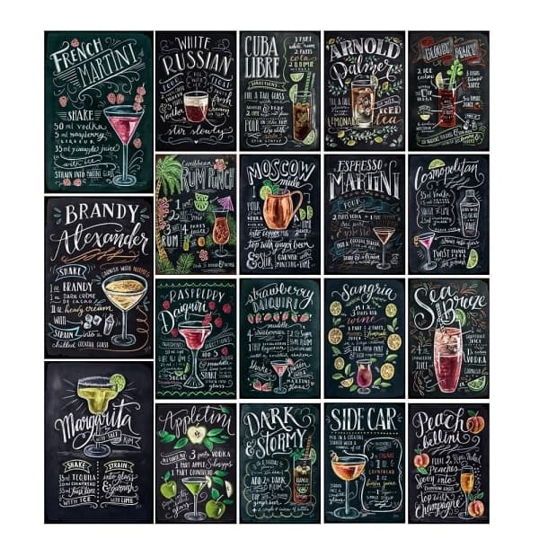 Baarimerkit Metallikyltti - korkea laatu 5 5 5 5