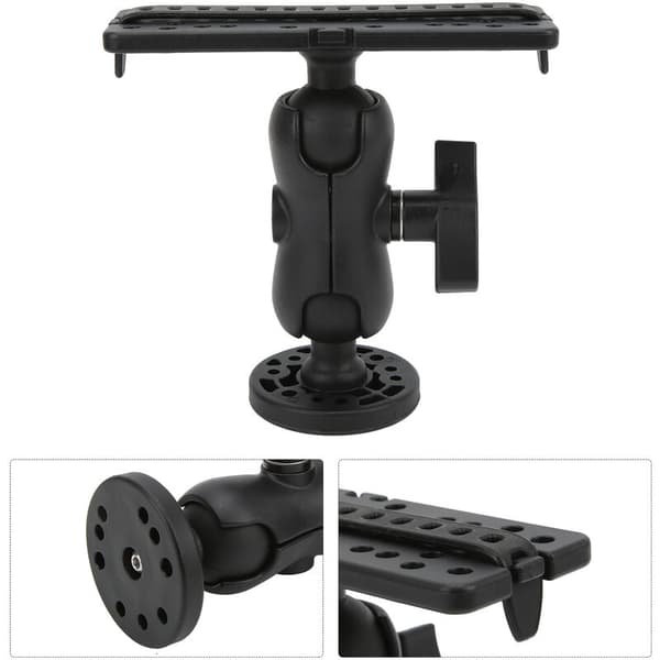 Marine Electronic Fish Finder Mount Base Plate Kit RAMB111U Replacement for Garmin ECHOMAP Plus 72cv 73cv 74cv 75cv 77cv