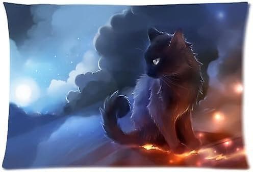 Warrior Cats Pudebetræk med lynlås (76cmx50cm)