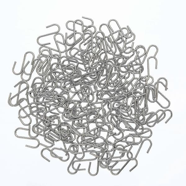 150 Stykker Mini S Kroge Forbindelsesstykker Metal S Form Krog Bøjle-mxbc