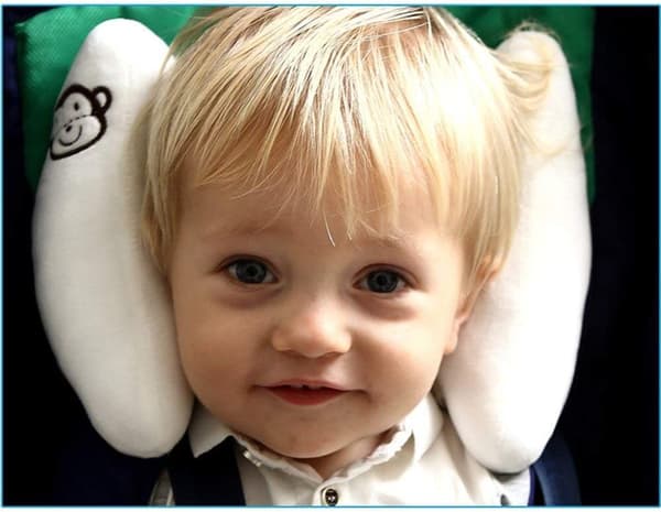 Adjustable Headrest for Infants and Babies, U-Pillow for Children