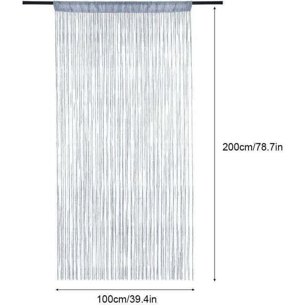 Choyclit - Blackout Mosquito Net Curtain 100 x 200 cm - 100% Polyester - Elegant Interior - Insect Protection