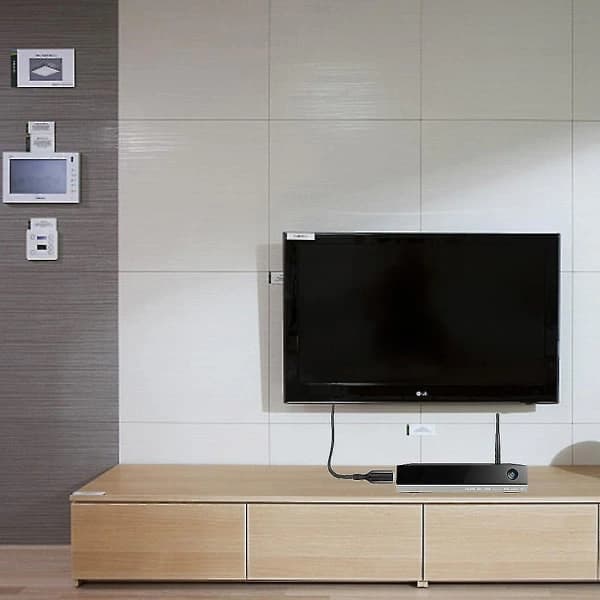 HDMI til SCART-kabel 1 meter lang direkte forbindelse Praktisk konvertering Fk[co]