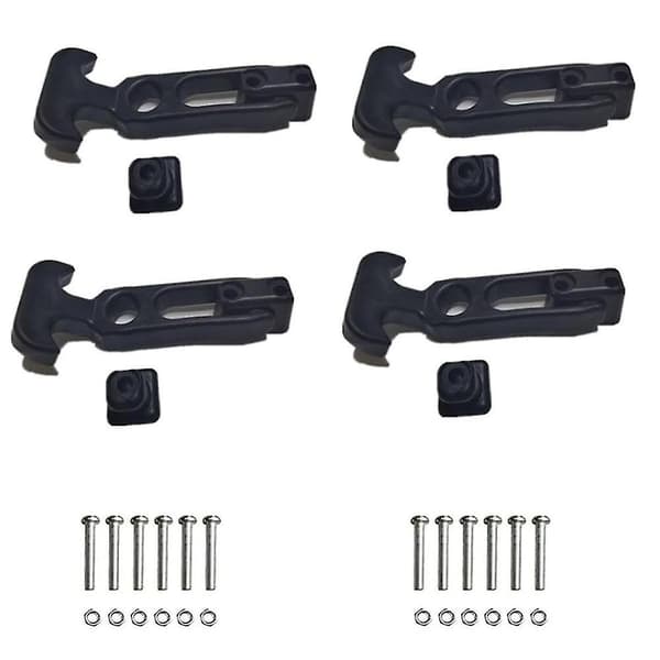 4pcs Durable Rubber T-Handle Latches for Glove Box (112mm), Lockable Rubber Latches [db]