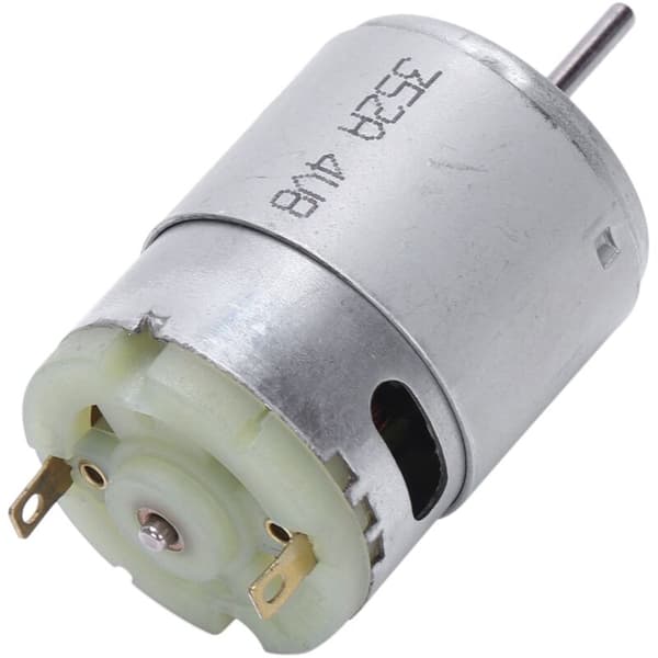 2X RS380 DC 1.5-18V 30000RPM Mini 38x28mm Motor för RC Modell DIY, Silver