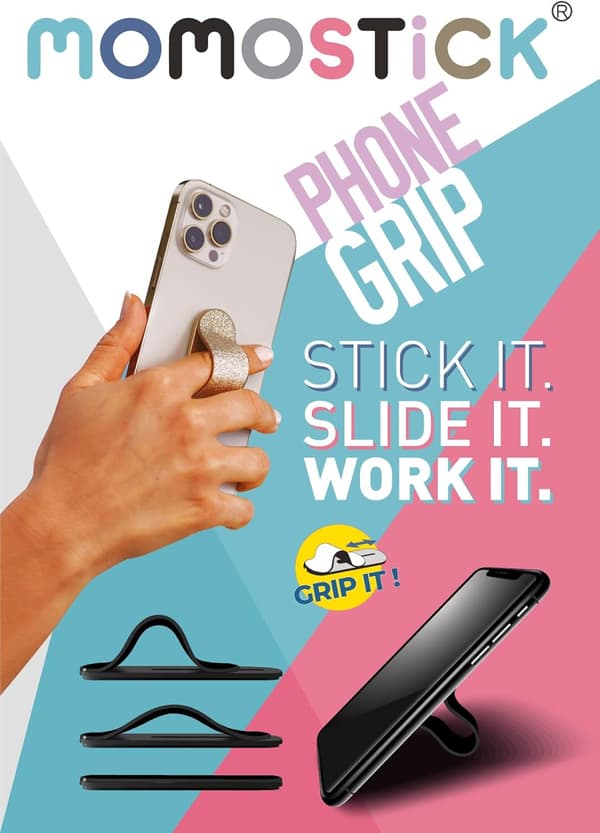 Guld Smartphone Finger Holder Mobiltelefonholder Ring til iPhone Samsung Huawei