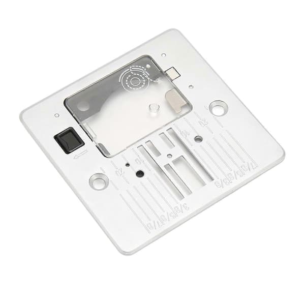 Sewing Machine Needle Plate ABS Q235 Steel Precise Position Durable Needle Plate Replacement for Singer 4411 4423 4432 4452 44S