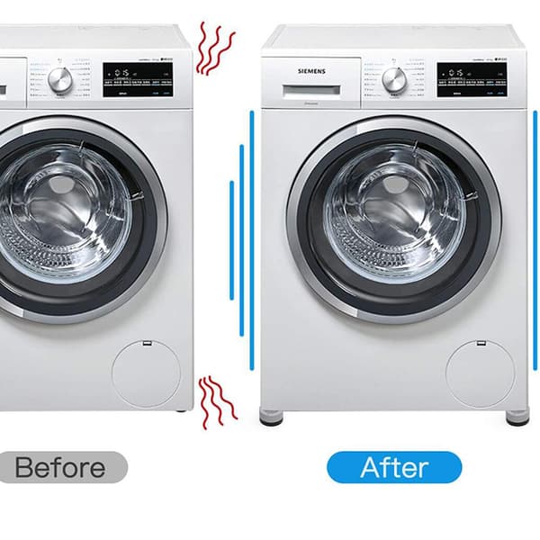 Universellt 4-pack tvättbara anti-halk vibrationsdämpare [JUN]