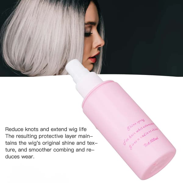 100 ml Wig Care Solution Wig Detangling Spray for Moisturizing Replenishing Synthetic Wigs Easy Combing