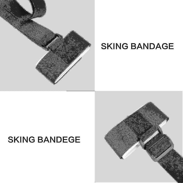 4-pack Justerbara Skid- och Stavbärarremmar, Axelremmar för Skidbärning