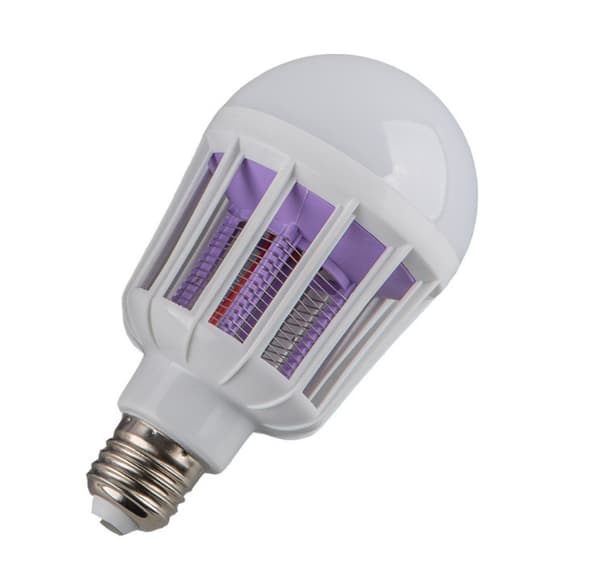 2-in-1 elektroninen UV-hyönteissuoja sisä- ja ulkokäyttöön, LED-valo