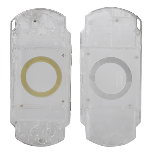 Case Replacement Full Housing Shell with Button Kit for PSP 1000 (Transparent)