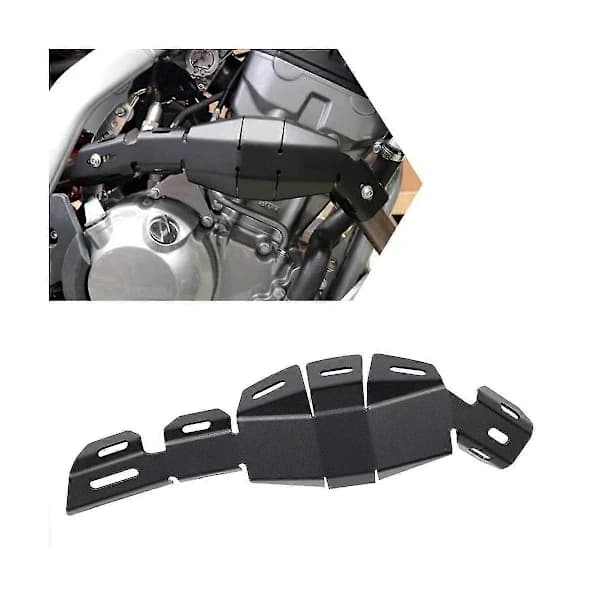 Motorcycle Exhaust Pipe Guard Aluminum Alloy Scratch Protector for CRF300L 2020 2021 2022 Black