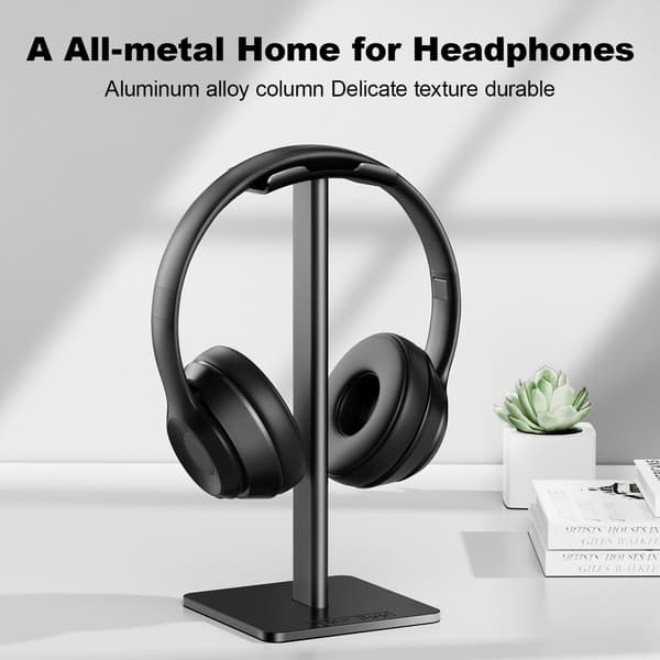 Hodetelefonstativ Hodetelefonholder Universell Aluminium Gaming Hodetelefonholder