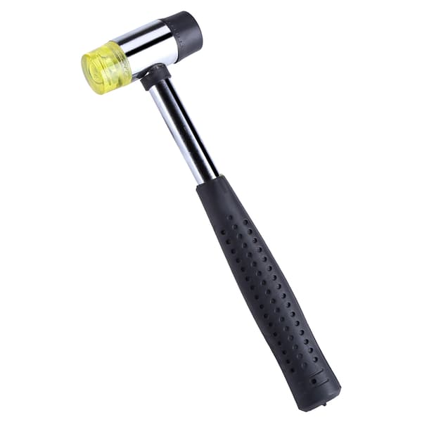 Steel Ring Mandrel & Nylon Face Mallet Sizing Jewelry Making Forming Hammer Tool Rubber Hammer