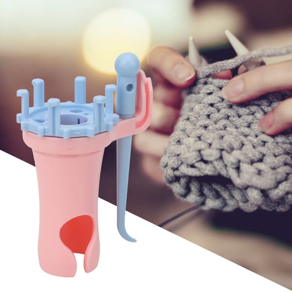 Knitting Rope Machine Double Head Loom Yarn Needle Knit DIY Sewing Craft Tool