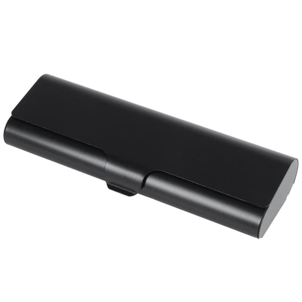 Slim Hard Metal Glasses Case Reading Glasses Eyeglasses Protective Case Black