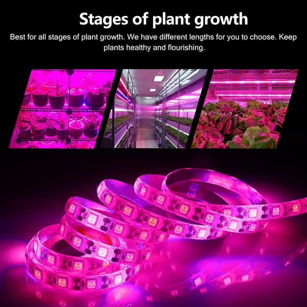 Waterproof Plant Light, 3m Plant Packaging Kit for Plant Growth