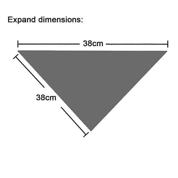2 kpl koiran bandanoja koirille ja kissoille - 38*38cm