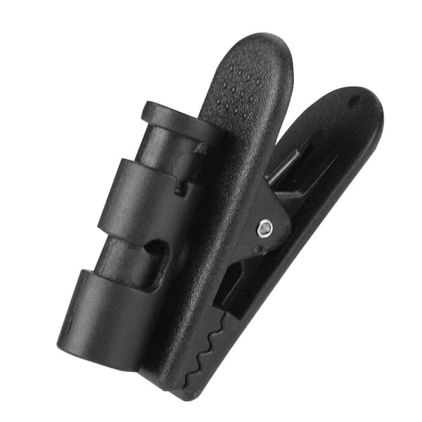 2 stk Svart Hodetelefon Headset Ørepropp Stor Klips Klemme