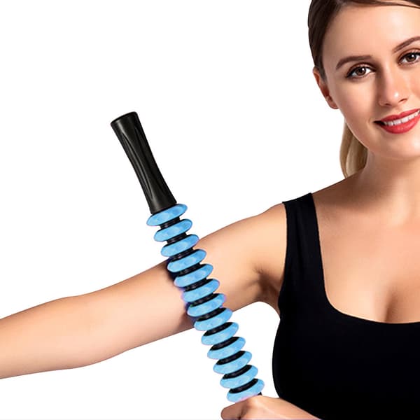 Muscle Roller Stick Body Massage Sticks Tool Muscle Roller Massager with Non-slip Handle