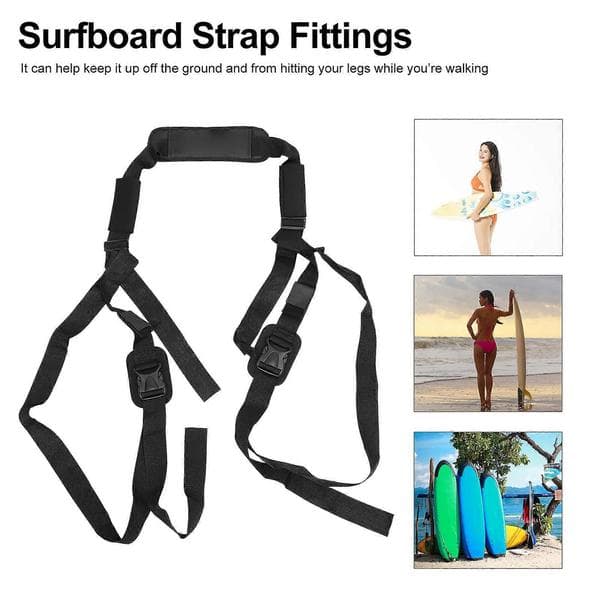 Nylon Shoulder Strap Surfboard Carry Strap for Carrying Use 1pc