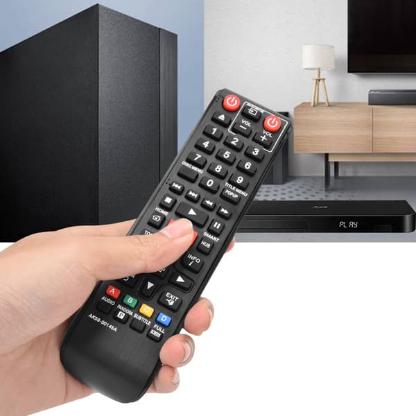 Universell fjernkontrollerstatning for Samsung Blu Ray DVD-spiller