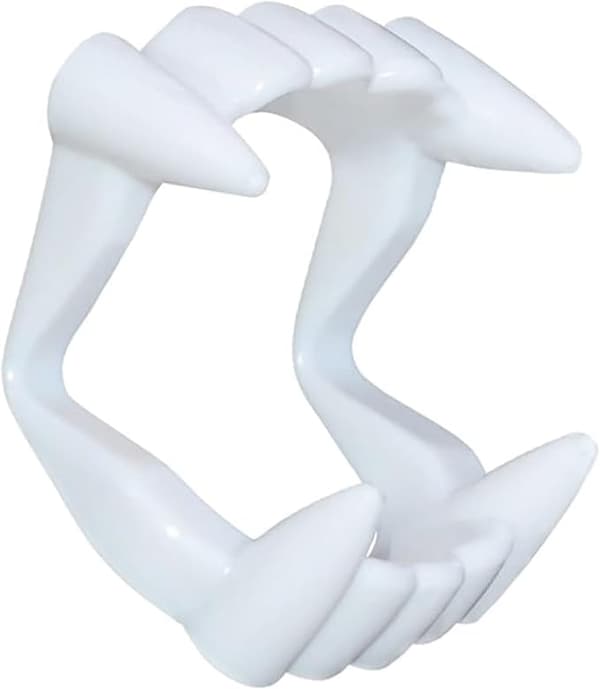 Vampire Teeth - Child-Friendly - Suitable for Children - Stable & Safe - Vampire Teeth Dracula Vampire for Fastening - Halloween & Masquerade 1 1 1
