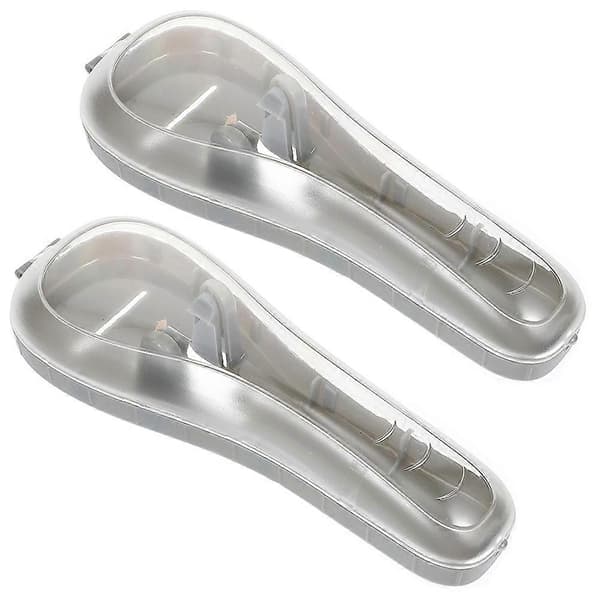 2 Pieces Manual Razor Case Travel Razor Holder Portable Razor Case Safety Razor Case