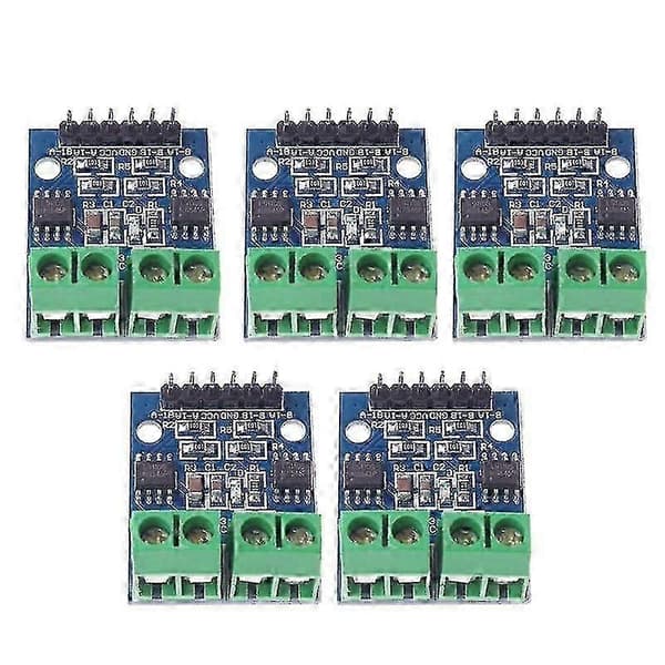 5 stk L9110s 2 kanaler DC Stepper Motor Dobbel Motor Driver Modul Kontrollerkort For