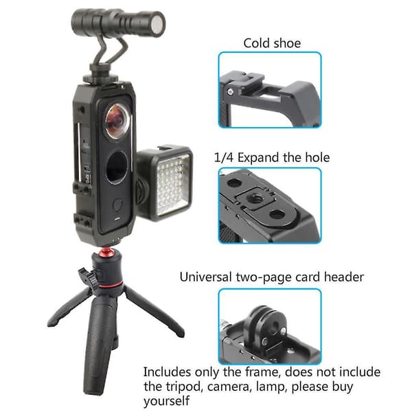 Kamerafäste Förlängningsadapter Selfiestick/Telefonklämma För Insta 360 One X2