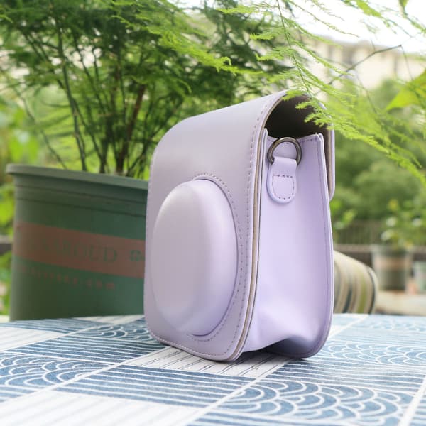Kamerataske til Instax Mini 12-kamera (lilla), kamerataske