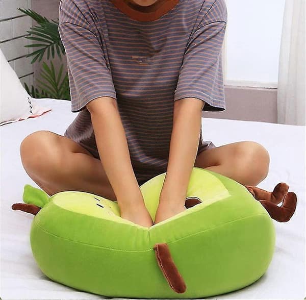 Grön Simulerad Avokado Plyschleksak Sovkudde Gåva liten 50CM small 50CM