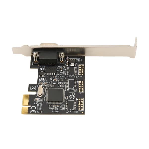 PCIe X1 RS232 seriel adapterkort Enkeltport PCI Express til RS232-konverteringsadapter til Windows til Linux til DOS