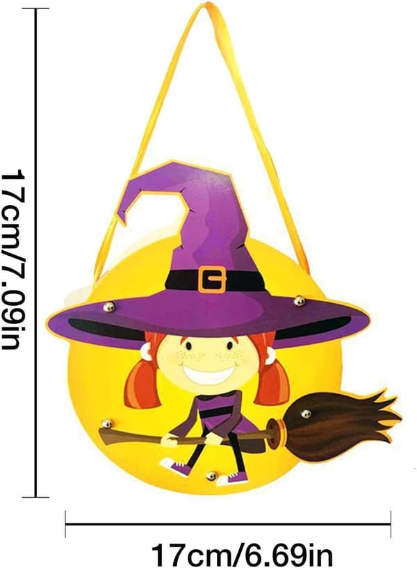 Halloween slikposer 7-delt DIY-fest-goodiebags -