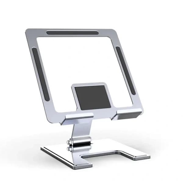 Justerbart Laptopstativ - Nettbrett- og Telefonholder for Hjemmekontor