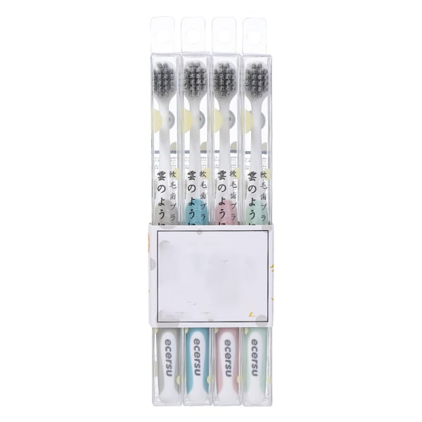 Set - 4-pack mycket mjuk manuell tandborste för vuxna