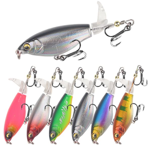 Tekoviehe spin jig -setti 6g bassviehe 6 kappaletta