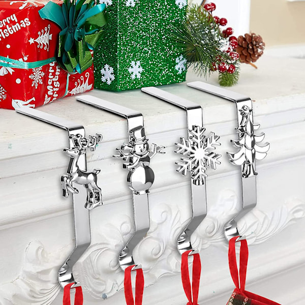 4-pack Julgransstrumpor