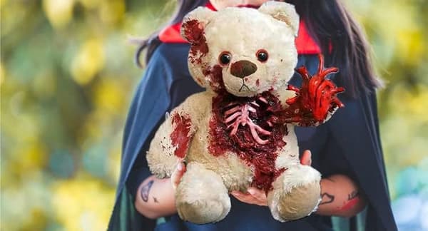 Halloween Decoration, Halloween Blown Bear, Halloween Horror Ted