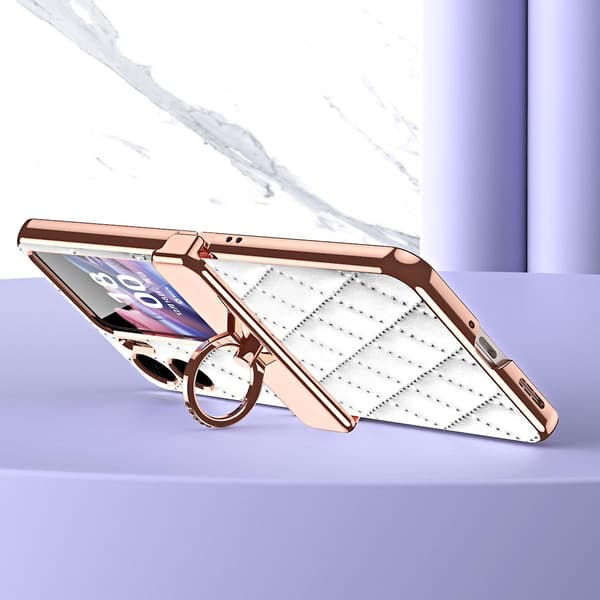 Telefoncover med diamantmønster til OPPO Find N2 Flip