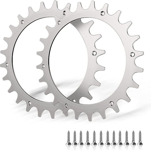 2 x premium rostfria spikar för Worx S/M-modell, 2 x rostfria skruvspikar dragförstärkare, robotgräsklippare hjulstorlek 205 mm-Xin