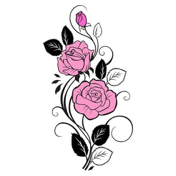 Roseblomst Metalskæreskabelon DIY Scrapbooking Album Stempel Papirkort E Sølv Sølv Silver