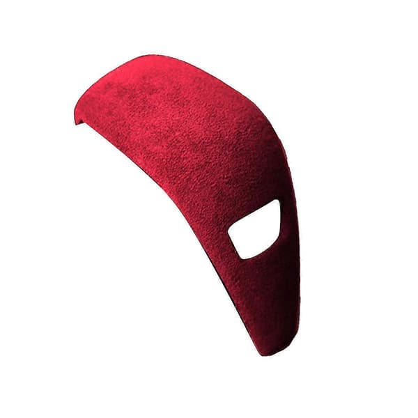 For 3 Series 20-23 Red Tumbled Leather Gear Shift Cover Protective Case