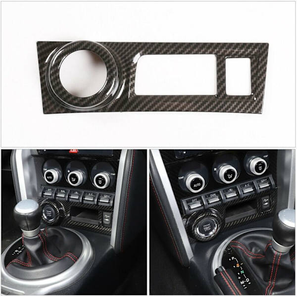 Car Central Ignition Button Frame Trim Sticker for Brz 86 2012-2020