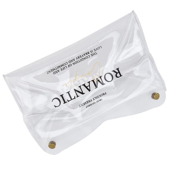 Serviettholder PVC Mode Skrivebord Serviet Opbevaringsboks til Bil Hjem Stue Transparent